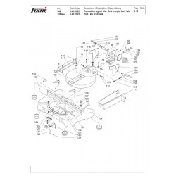 Femi Spare Parts for Wood Mitre Saw 746 - 8430022