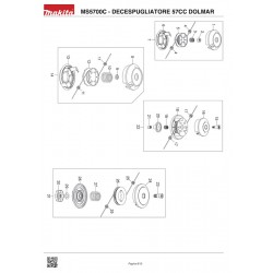 Ricambi Dolmar per Decespugliatore MS5700C