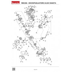 Ricambi Makita per Decespugliatore RBC256