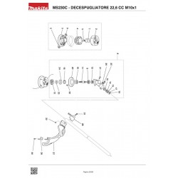 Ricambi Dolmar per Decespugliatore MS230C
