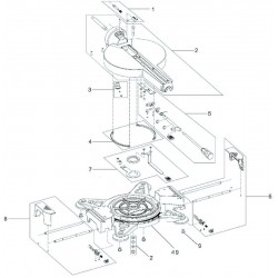 Metabo Spare Parts for Mitre Saw KGS 305 - 0103050000 11
