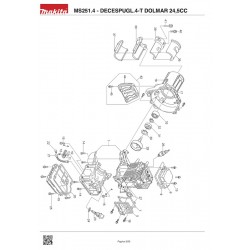 Ricambi Dolmar per Decespugliatore 4-T MS251.4