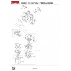 Ricambi Dolmar per Decespugliatore 4-T MS251.4