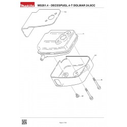 Ricambi Dolmar per Decespugliatore 4-T MS251.4