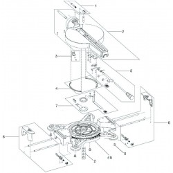 Ricambi Metabo per Troncatrice Slider KGS 305 - 0103050000 10