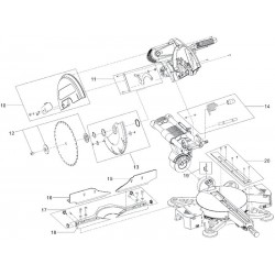 Metabo Spare Parts for Mitre Saw KGS 305 - 0103050000 10