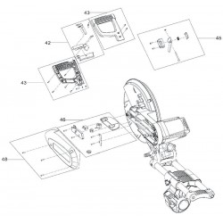 Ricambi Metabo per Troncatrice Slider KGS 305 - 0103050000 10