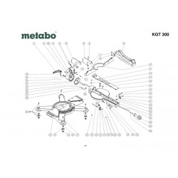 Metabo Spare Parts for Mitre Saw KGT 300