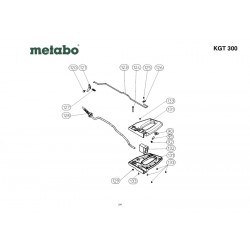 Metabo Spare Parts for Mitre Saw KGT 300