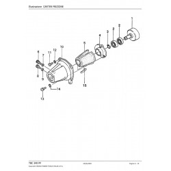 Tanaka Spare Parts for Engine Brush Cutter TBC 340 PF