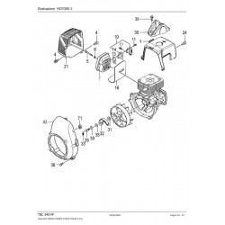 Ricambi Tanaka per Decespugliatore TBC 340 PF