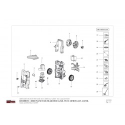 Lavor Original Parts for Pressure Cleaner PLANET 160 - 81100015C