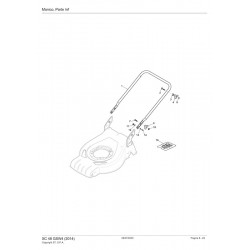 Castelgarden Spare Parts for Engine Lawnmower XC 48 GSW4