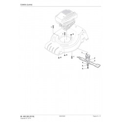Alpina Spare Parts for Lawnmower BL 460 SB (2016)