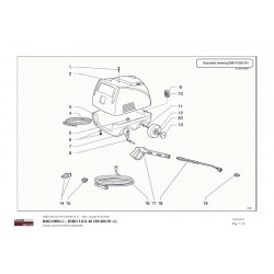Ricambi Originali Lavor per Idropulitrice LKX 40 - 8.611.0002-1
