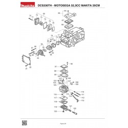 Ricambi Makita per Motosega DCS330TH