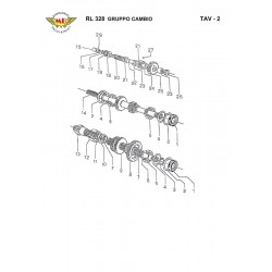 Meccanica Benassi Spare Parts for Hoe-Tiller RL 328 Special