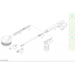 Black&Decker Spare Parts for Washer PW 2100 N XR - 12625
