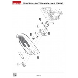 Ricambi Dolmar per Motosega PS3410TH/30