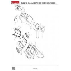 Dolmar Spare Parts for Lawn Tractor TM85.13