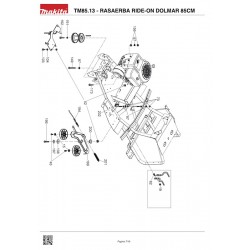 Dolmar Spare Parts for Lawn Tractor TM85.13