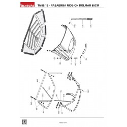 Dolmar Spare Parts for Lawn Tractor TM85.13