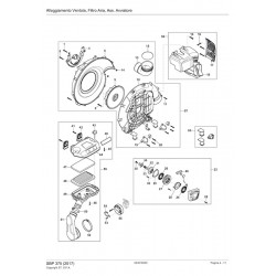 Ricambi Stiga per Soffiatore SBP 375 (2017) 255175102/S17