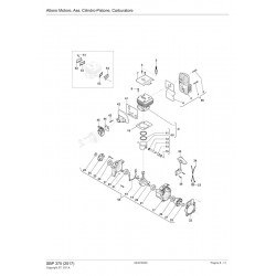 Stiga Parts for Leaf Blower SBP 375 (2017) - 255175102/S17