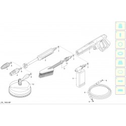 Ricambi Black&Decker per Idropulitrice BXPW 1600 PE