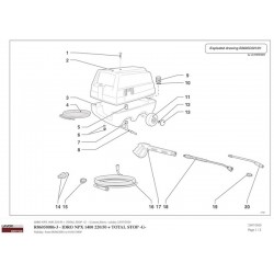 Ricambi Originali Lavor per Idropulitrice NPX 1400 - 8.605.0086