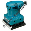 Ricambi Makita per Levigatrice Orbitale BO4540