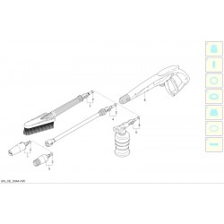 Annovi & Reverberi Parts for Pressure Washer AR 420 - 12355