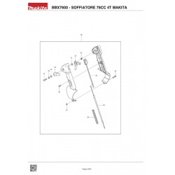Ricambi Makita per Soffiatore a Benzina BBX7600
