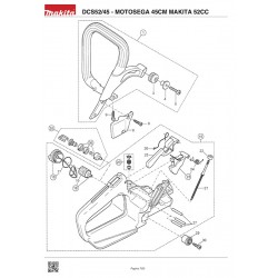 Makita Spare Parts for Chainsaw DCS52/45