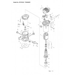 Makita Spare Parts for Trimmer RT0700C