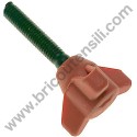 Rip Fence Knob M6x30 for Miter Saw Compa Silver 210