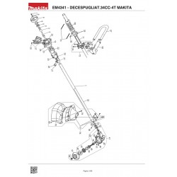 Makita Spare Parts for Brusch Cutter EM4341