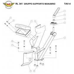 Meccanica Benassi Spare Parts for Motorhoe RL 341 10-2012