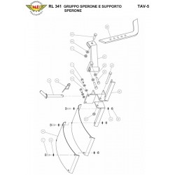 Meccanica Benassi Spare Parts for Motorhoe RL 341 10-2012