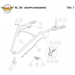 Meccanica Benassi Spare Parts for Motorhoe RL 341 10-2012