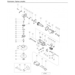 Hitachi Spare Parts for Angle Grinder G13SR2