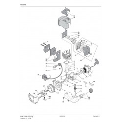 Alpina Spare Parts for Brushcutter BJC 325 (2010)