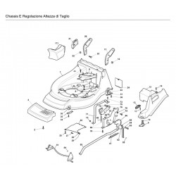Ricambi Alpina per Rasaerba ST. S.P.A. FH 2400/S (2008)