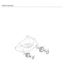 Alpina Parts for Lawnmower ST. S.P.A. FH 2400/S (2008)