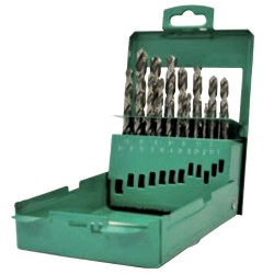 Set Punte hss con codolo cilindrico 19 pz Hitachi
