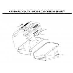 Ama Spare Parts for Petrol Lawnmower 4 speeds R4W53B