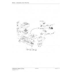 Stiga Spare Parts for Lawn Tractor TORNADO 2098 H (2019)