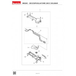 Ricambi Dolmar per Decespugliatore MS20C