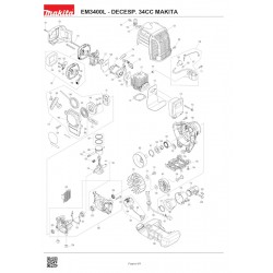 Ricambi Makita per Decespugliatore EM3400L