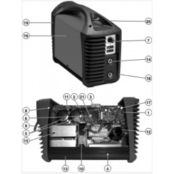 Telwin Spare Parts for Welding Machine TECNICA 144